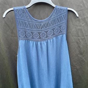 Blue Maternity Dress